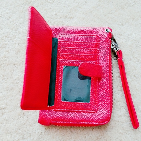 Bright Red Wristlet - Picture 2 of 2